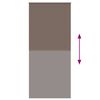 vidaXL Rolgordijn verduisterend 124,4 x 230 cm stofbreedte 120 cm koffiebruin