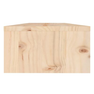 vidaXL Monitorstandaard 50x24x13 cm massief grenenhout