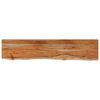 vidaXL Tafelblad rechthoekig natuurlijke rand 180x40x2,5 cm acaciahout