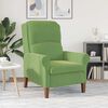 vidaXL Fauteuil Lichtgroen 76 x 94 x 102 cm Fluweel