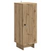 vidaXL Dressoir Artisanaal eiken 33 x 34,5 x 90 cm Bewerkt hout