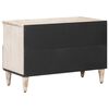 vidaXL TV-kast met opslag Wit 70 x 33,5 x 46 cm Massief Mango Hout
