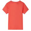Kindershirt met korte mouwen 104 lichtrood