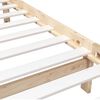 vidaXL Bedframe massief hout 90x200 cm
