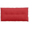 vidaXL Rugkussen Rood 100 x 19 x 50 cm Stof