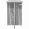 vidaXL Bijzettafel Grijs Sonoma 35 x 40 x 55 cm Bewerkt hout
