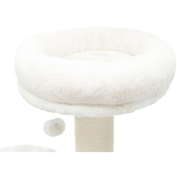 TRIXIE Kattenkrabpaal Nelli wit en taupe