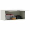 vidaXL Wandkast voor Garage Wit 80 x 33 x 35 cm Poedercoating staal