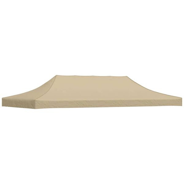 vidaXL Partytentdak 270 g/m² 6x3 m beige