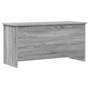 vidaXL Opbergkist Grijs Sonoma 100 x 40 x 50 cm Bewerkt hout