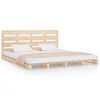 vidaXL Bedframe zonder matras massief grenenhout 140x190 cm