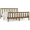 vidaXL Bedframe massief hout honingbruin 180x200 cm