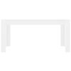 vidaXL Eettafel 160x80x76 cm bewerkt hout wit