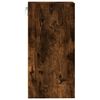 vidaXL Hangkast Riga 30x29,5x60 cm bewerkt hout gerookt eikenkleurig