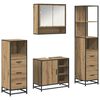 vidaXL Badkamermeubelset 4 st Artisan Eiken 65 x 33 x 60 cm