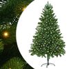 vidaXL Kerstboom met 300 LED met standaard Groen 180 cm PE