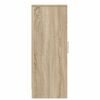 vidaXL Schoenenkast 32x35x92 cm bewerkt hout sonoma eikenkleurig
