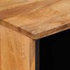 vidaXL Dressoir met opslag Naturel 80 x 33 x 75 cm Massief Mango Hout