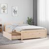 vidaXL Bedframe met lades 90x190 cm