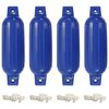 vidaXL | Boot bumpers | Blauw 41 x 11,5 cm PVC