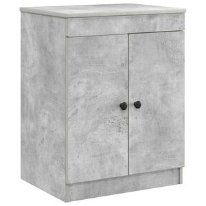 vidaXL Badkamerkast Betongrijs 54 x 41 x 70 cm Bewerkt hout
