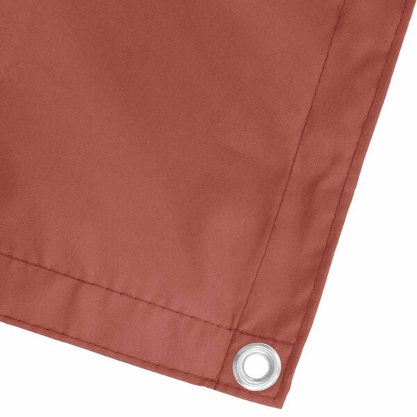 vidaXL Balkon Scherm Terracotta 110 x 600 cm Oxford Stof
