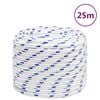 vidaXL Boot touw 18 mm 25 m polypropyleen wit