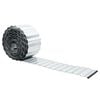 vidaxl Gras Rand 1000 x 20 x 0,03 cm Gegalvaniseerd staal zilver