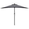 vidaXL Tuinparasol Antraciet 294 x 150 x 224 cm Polyester en staal