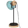 vidaXL Bureaulamp 25 W E27 17x17x50 cm verweerd blauw