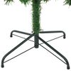 vidaXL Kunstkerstboom met 300 LED Groen 210 cm PVC en Staal