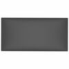 vidaXL Wandhoofdbord 12 pcs Grijs 60 x 30 cm Stof