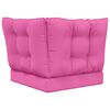 vidaXL Buiten bankkussen 3 pcs Roze Polyester