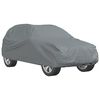 vidaXL Autohoes voor SUV XL nonwoven stof volledig grijs