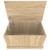 vidaXL Opbergbox Sonoma Eiken 70x40x38 cm Bewerkt Hout