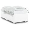 vidaXL Bedframe kunstleer wit 100x200 cm
