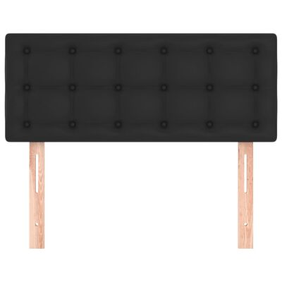 vidaXL Hoofdbord 90x5x78/88 cm kunstleer zwart