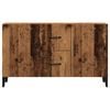 vidaXL Dressoir 100x36x60 cm bewerkt hout oud houtkleurig