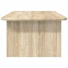 vidaXL Salontafel Sonoma Eiken 93 x 53 x 33 cm Bewerkt hout
