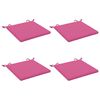vidaXL 4-Piece Zitkussens SOEST 4 st 100% Polyester Roze