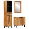 vidaXL Badkamerkastenset 3 st Naturel 38 x 33 x 160 cm