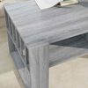 vidaXL Salontafel Grijs Sonoma 92 x 49,5 x 45 cm Bewerkt hout