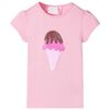 Kindershirt 140 felroze