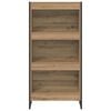 vidaXL Boekenkast Ambachtelijk eiken 80 x 30 x 155 cm Bewerkt hout
