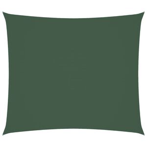 vidaXL Zonnescherm rechthoekig 2x2,5 m oxford stof donkergroen