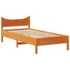 vidaXL Bedframe met lades massief grenenhout wasbruin 100x200 cm