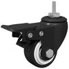 vidaXL Wielen 12 st Zwart M6 x 37 mm IJs en nylon