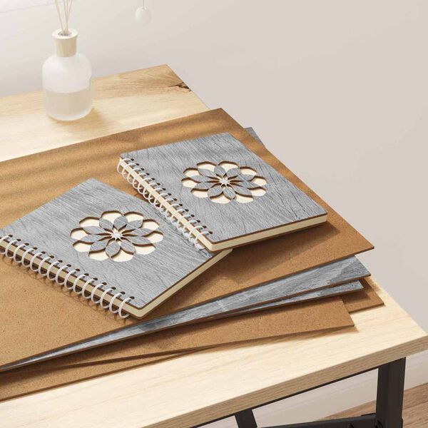 vidaXL Decorpanelen 50 pcs Grijs Sonoma 30 x 42 x 0.27 cm Bewerkt hout