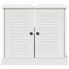 vidaXL Wastafelkast met plank VIGO Wit en Antiek Wit 68 x 34 x 59 cm