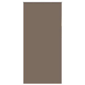 vidaXL Rolgordijn verduisterend koffie 110x210 cm stofbreedte 105,7 cm